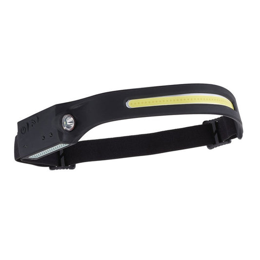 Draper COB LED Rechargeable 2 n 1 Head torch 28236