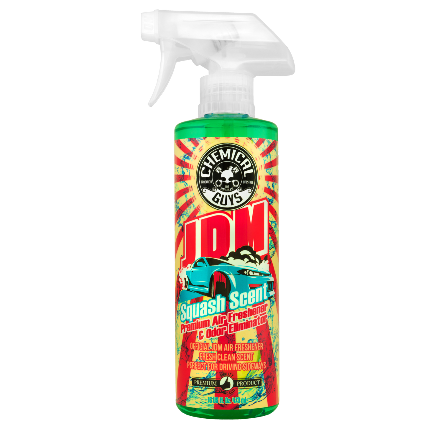 Chemical Guys JDM Squash Scent Air Freshener & Odor Eliminator 16oz