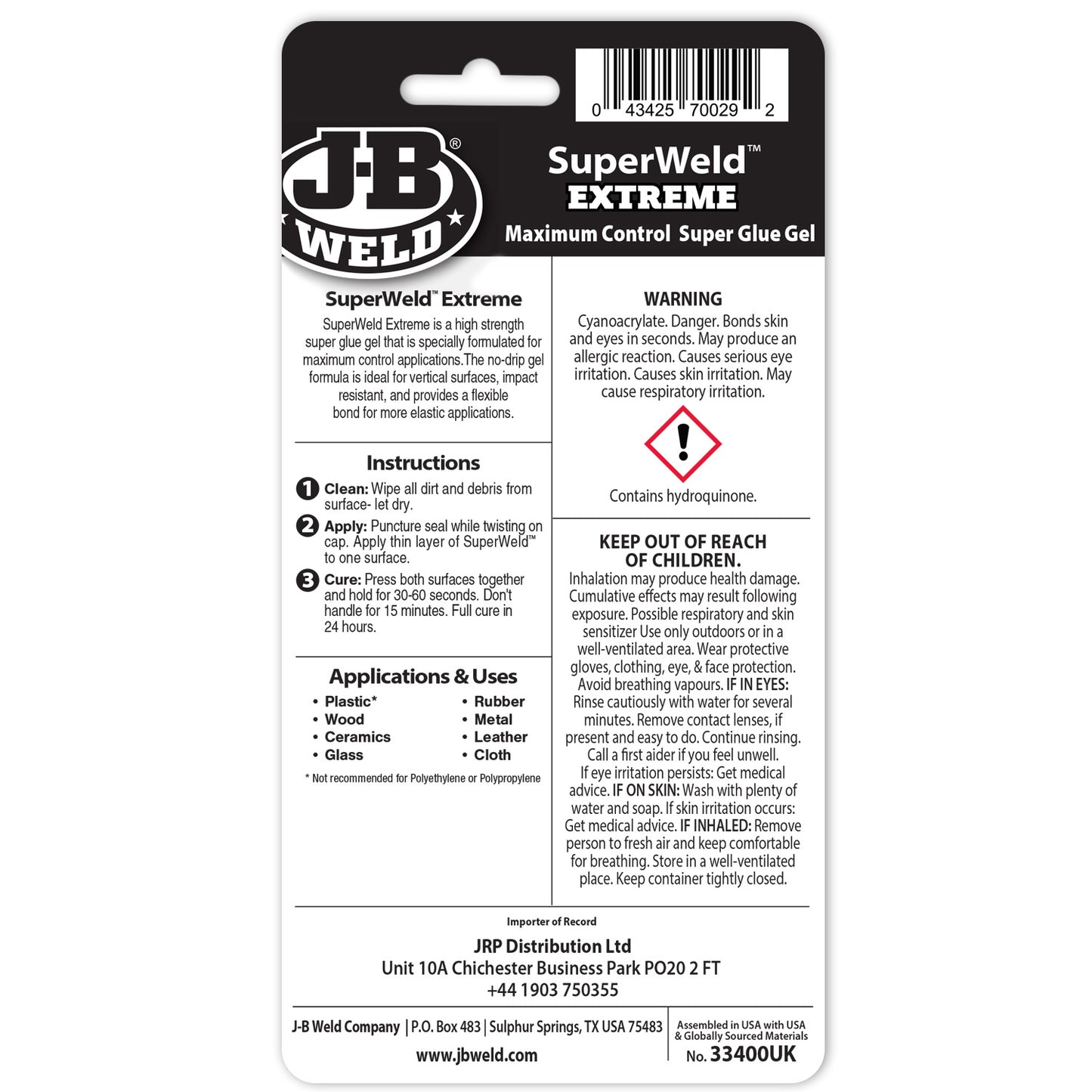 SuperWeld Extreme