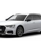 WingBar Edge (silver) Aluminium Roof Bars Set for Audi A6 Avant 2019-25 Flush (closed) Rails