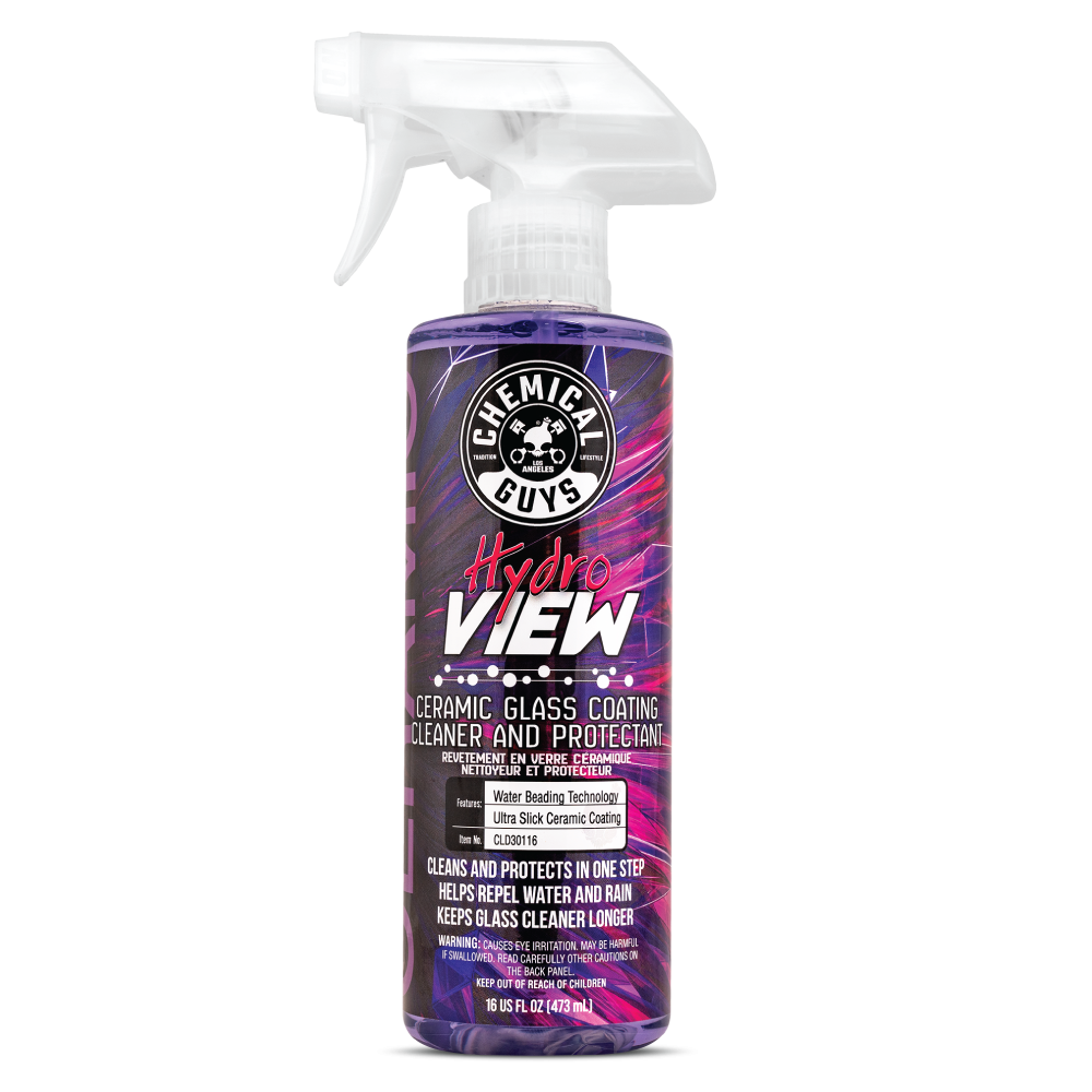 HYDRO VIEW GLASS CLEANER & CERAMIC COATING (16 OZ)