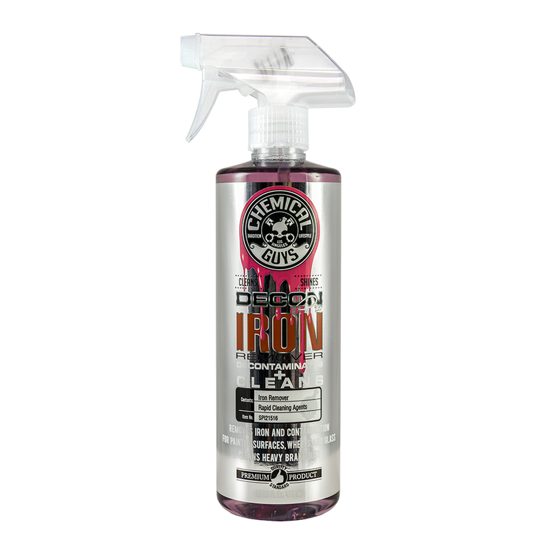 Chemical Guys SPI_215_16 Decontamination & Iron Remover 16oz 473ml Car Cleaning