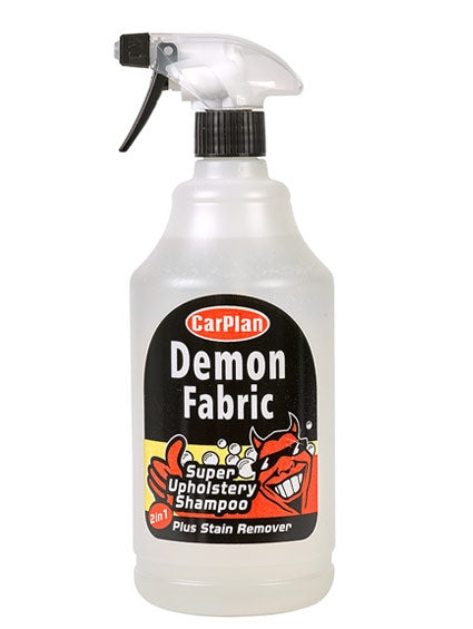 Carplan Demon 2In1 Stain Remover Fabric Cleaner Super Upholstery Car Shampoo 1L