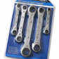 5 PCE METRIC RATCHET RING SPANNER SET (6-21MM)