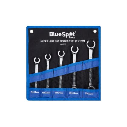 5 PCE Flare Nut Spanner Set