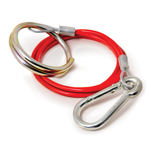 1m X 2mm Red Breakaway Cable