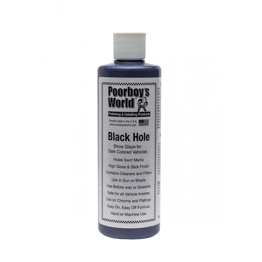 Poorboy's Black Hole Dark Colours Show Glaze Car Polishing 473ml