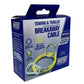 1m x 3mm Yellow PVC Breakaway Cable