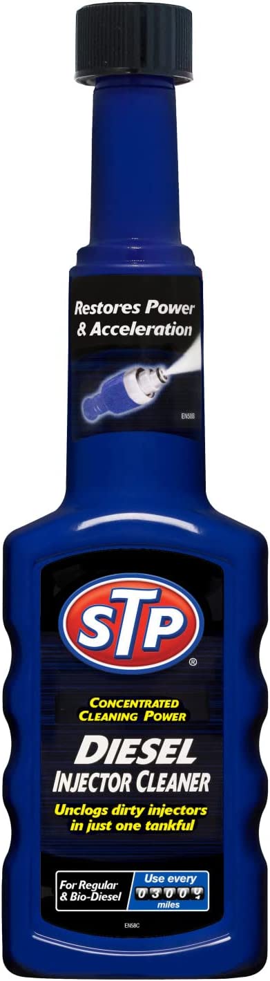 STP Diesel Injector Cleaner Additive 200ml Reduces Emissions Restores Power NEW