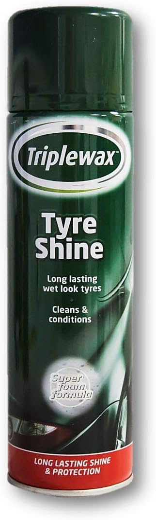 Triplewax TTS501 Tyre Shine Foam Cleaner & Protector - 500ml