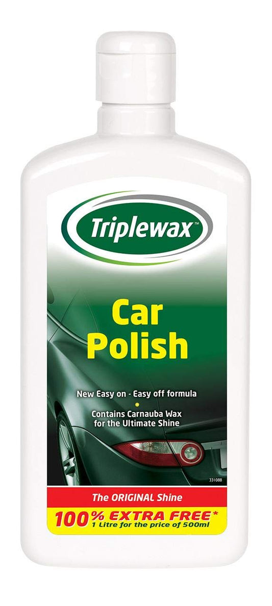 Triplewax Car Polish 500ml Plus 100% FREE Detailing Paintwork Valeting