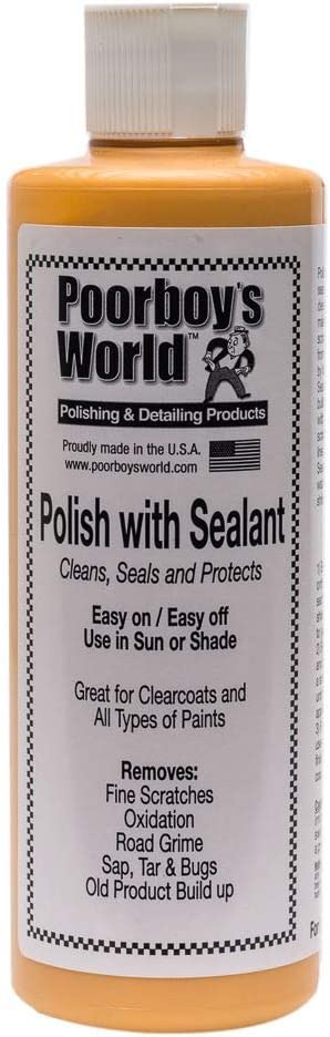 Poorboys Polish With Sealant Paint Restorer & Scratch Remover 473mL