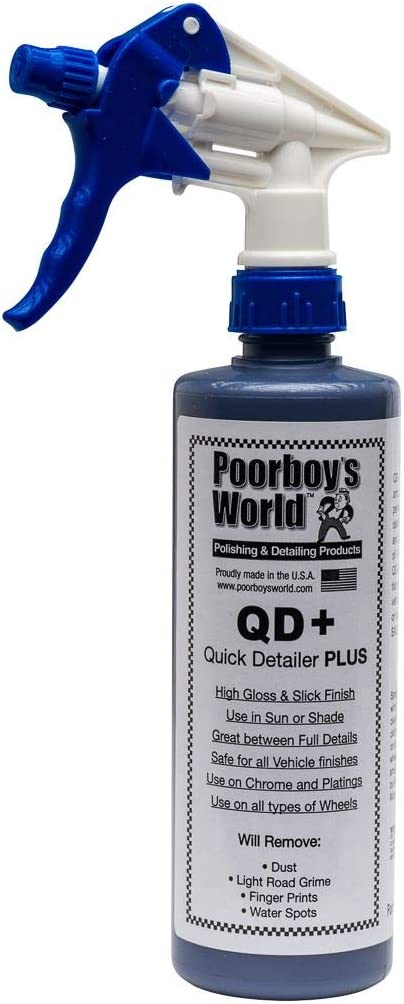 POORBOYS QUICK DETAILER PLUS (QD+) 473ML SPRAY ON WIPE OFF DETAILER