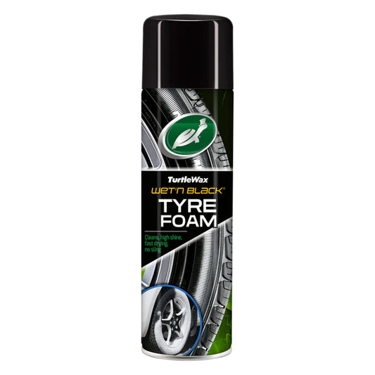 Turtle Wax 53145 Wet 'N' Black Tyre Foam - 500ml