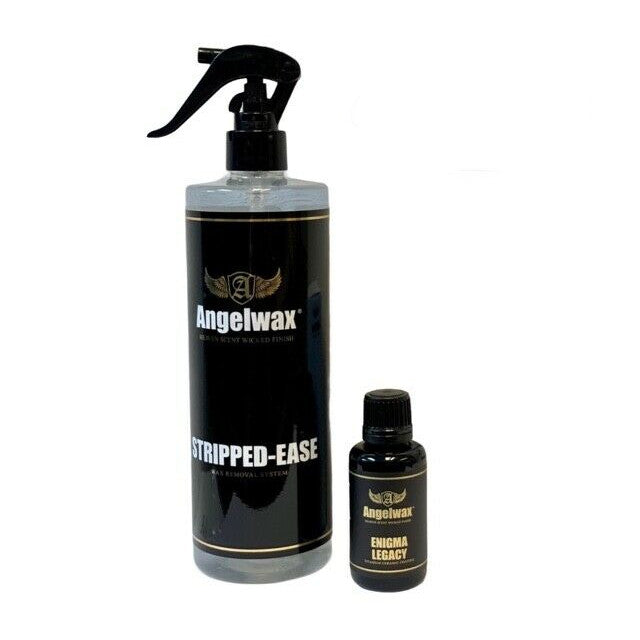 Angelwax ENIGMA LEGACY 30ml and STRIPPED EASE pack