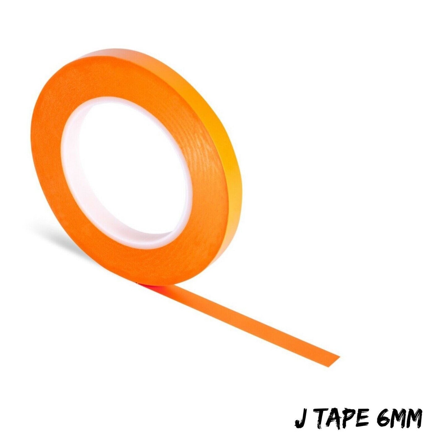 JTape ORANGE Fine Line Masking tape Detailing Heat Resistant  6mm 55m Long