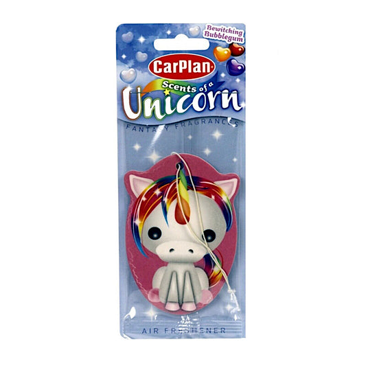 CarPlan UAF001 Scents Of A Unicorn Air Freshener - Bubblegum