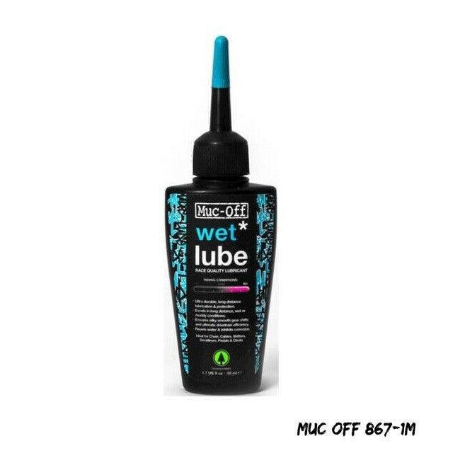 Muc-Off Biodegradable Wet Bike Chain Lube Wet-Weather Conditions 50 ml MUC867-1M