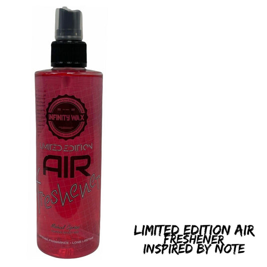 Infinity Wax LIMITED EDITION NOTE Fragrance Scent Car Air Freshener Spray 250ml