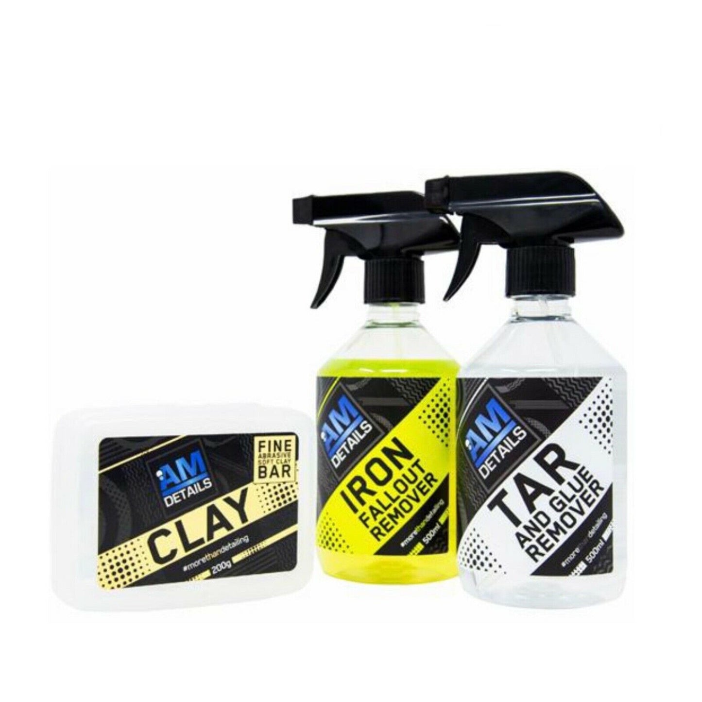 AM Details Decontamination  IRON TAR CLAY Bundle Great Value