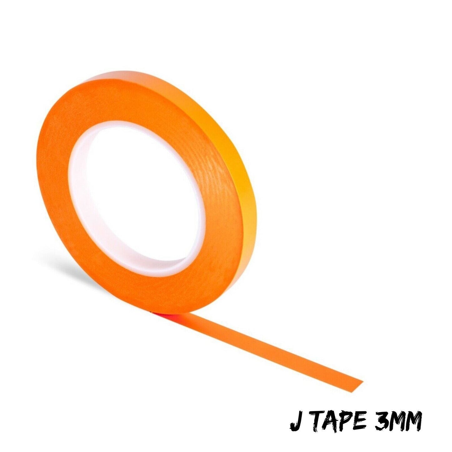 JTape ORANGE Fine Line Masking tape Detailing Heat Resistant  3mm 55m Long