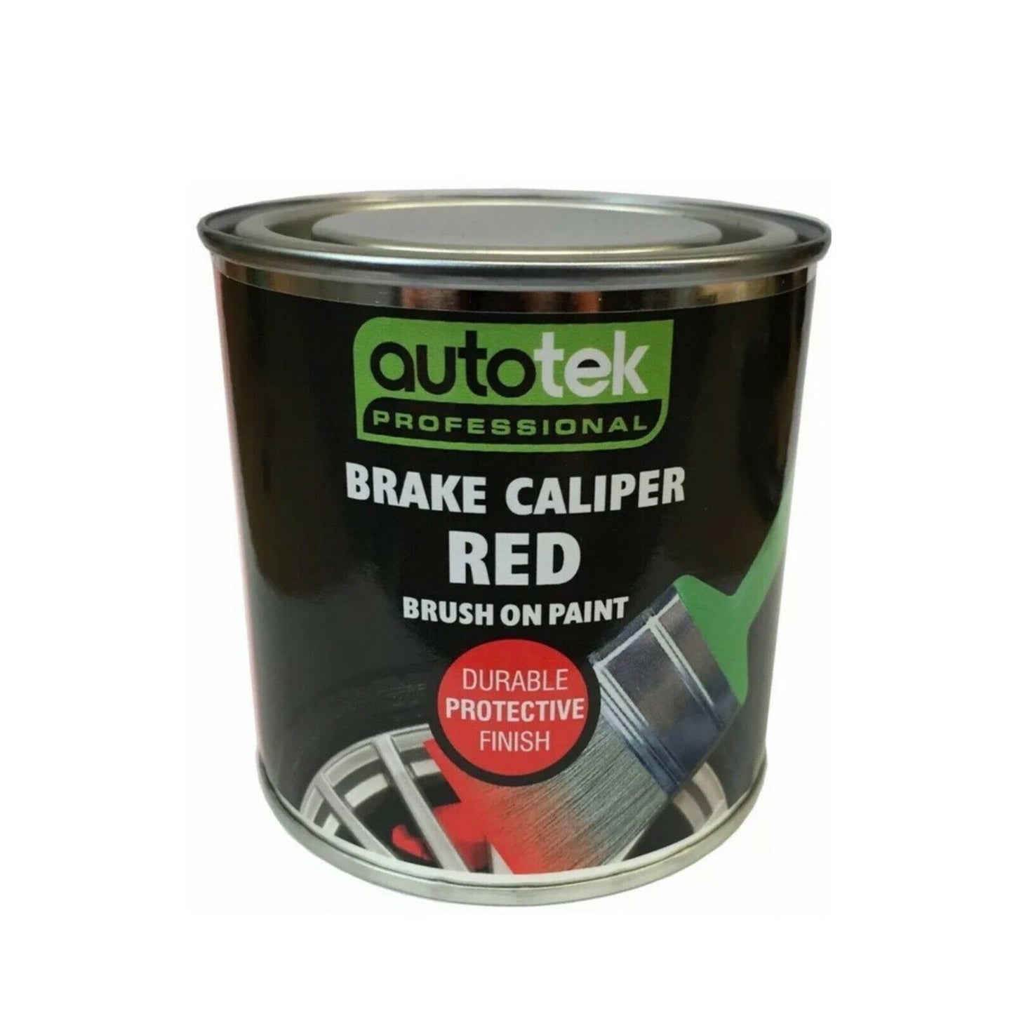 250ml Autotek Brake Caliper Paint - Professional durable brush on paint