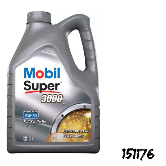 Mobil Super 3000 X1 FE 5W-30 Fully Synthetic Engine 5W30 Motor Oil 5 Litres 5L