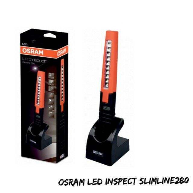 LEDIL103 OSRAM LED Inspection Light Slimline 280 6000K Rechargeable Battery