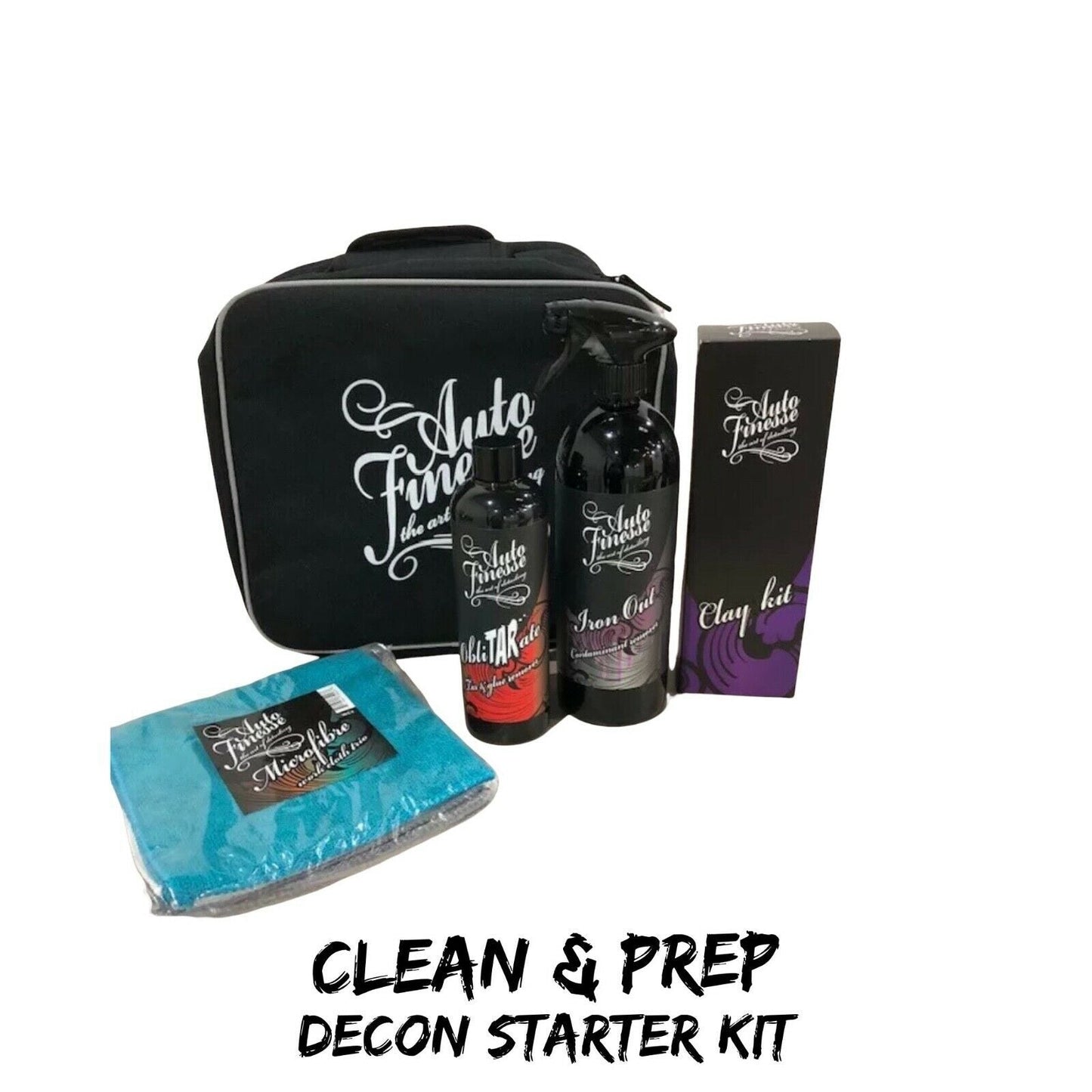 Auto Finesse Clean & Prep De-con Starter Kit