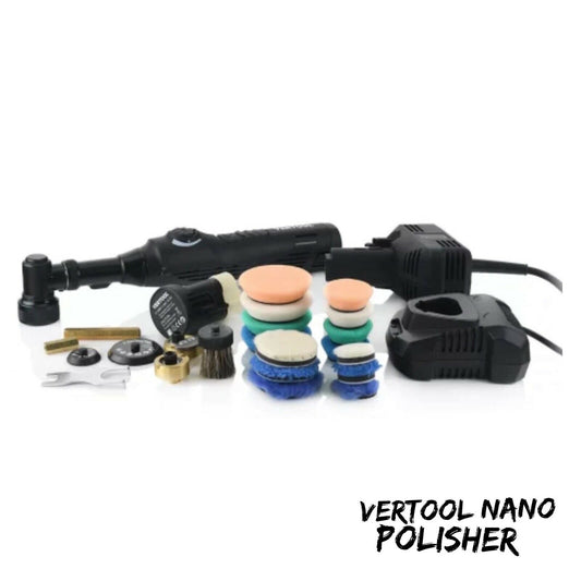 Vertool Nano Pro Mini Polisher with Polishing Pads