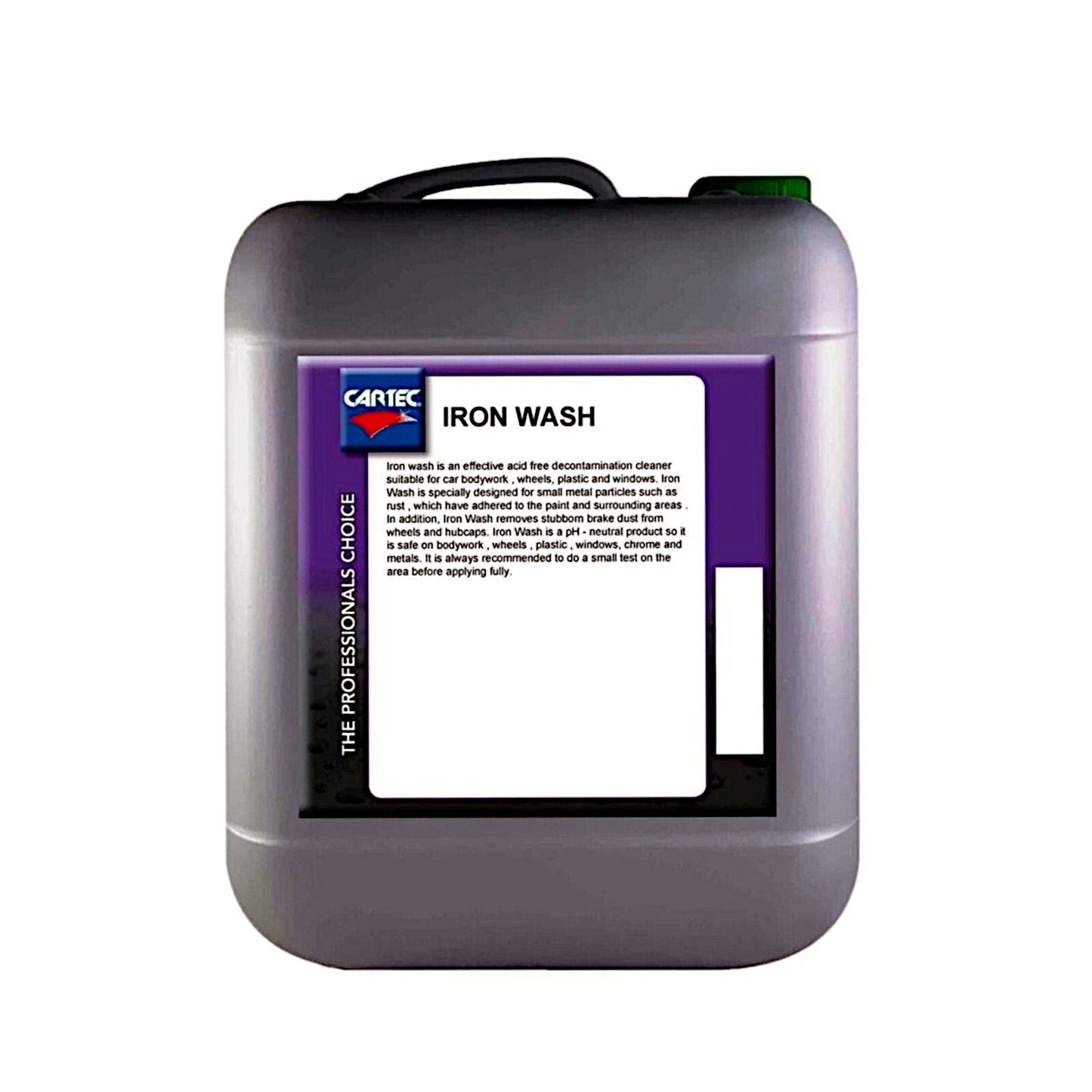 CARTEC 1804/5 IRON WASH 5L - DETAILER VALET IRON OUT PH NEUTRAL