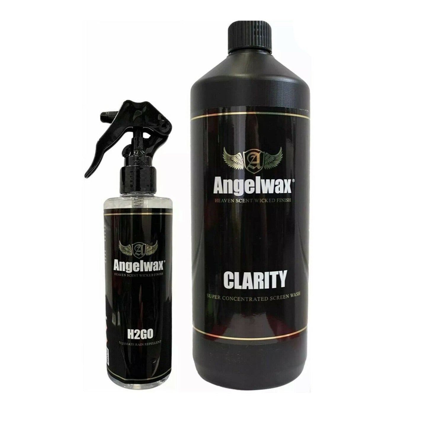 Angelwax H2GO & CLARITY Kit  250ml(h2go) 1L(Clarity)