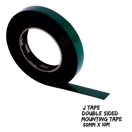 J Tape Double Sided Foam Car Mounting Tape 50mm x 10m