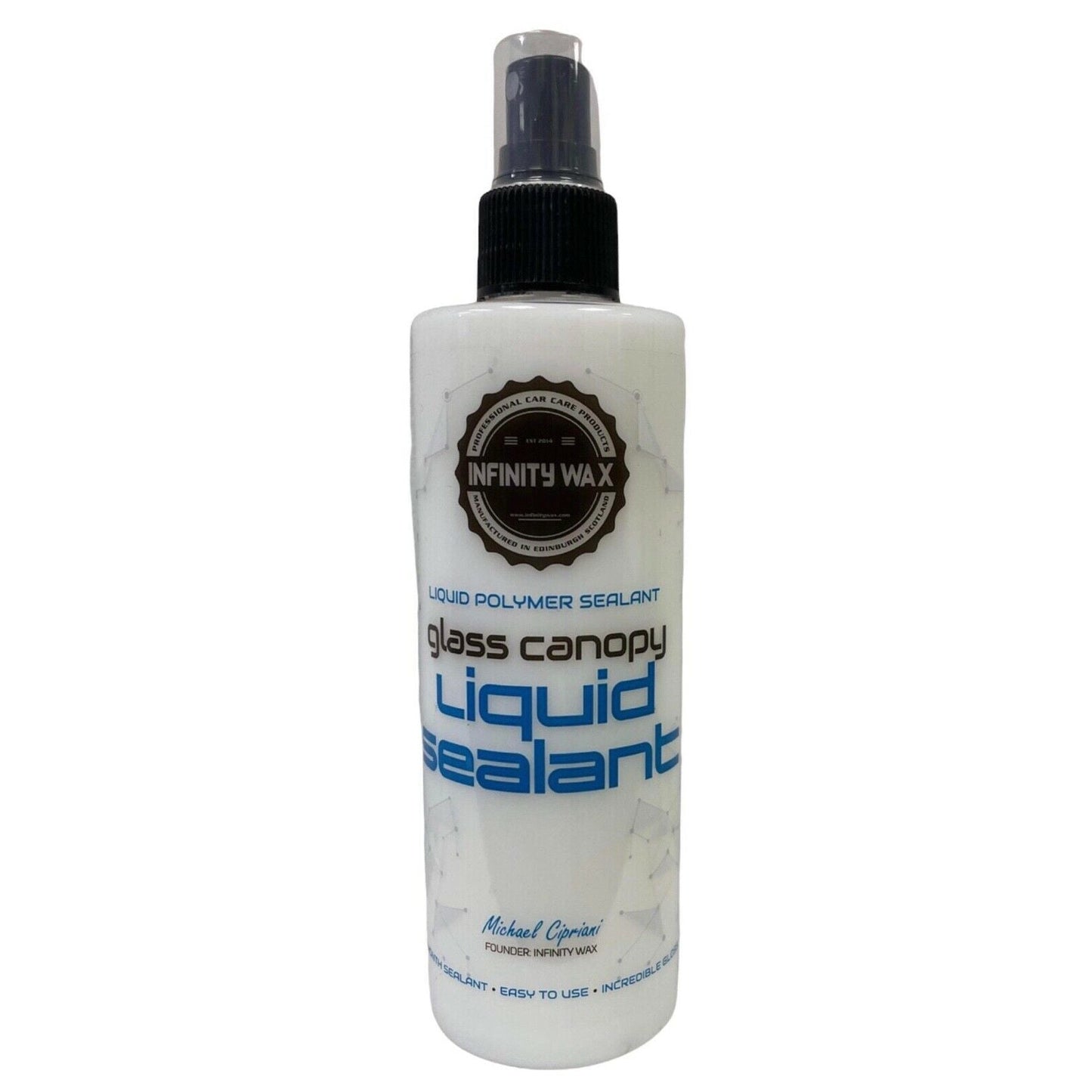 Infinity Wax Glass Canopy Liquid Sealant 250ml GCL250