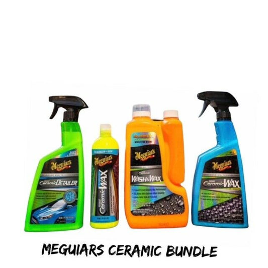 Meguiars Ceramic Bundle NEW Wash and Wax - Detailer - Wax GREAT DEAL