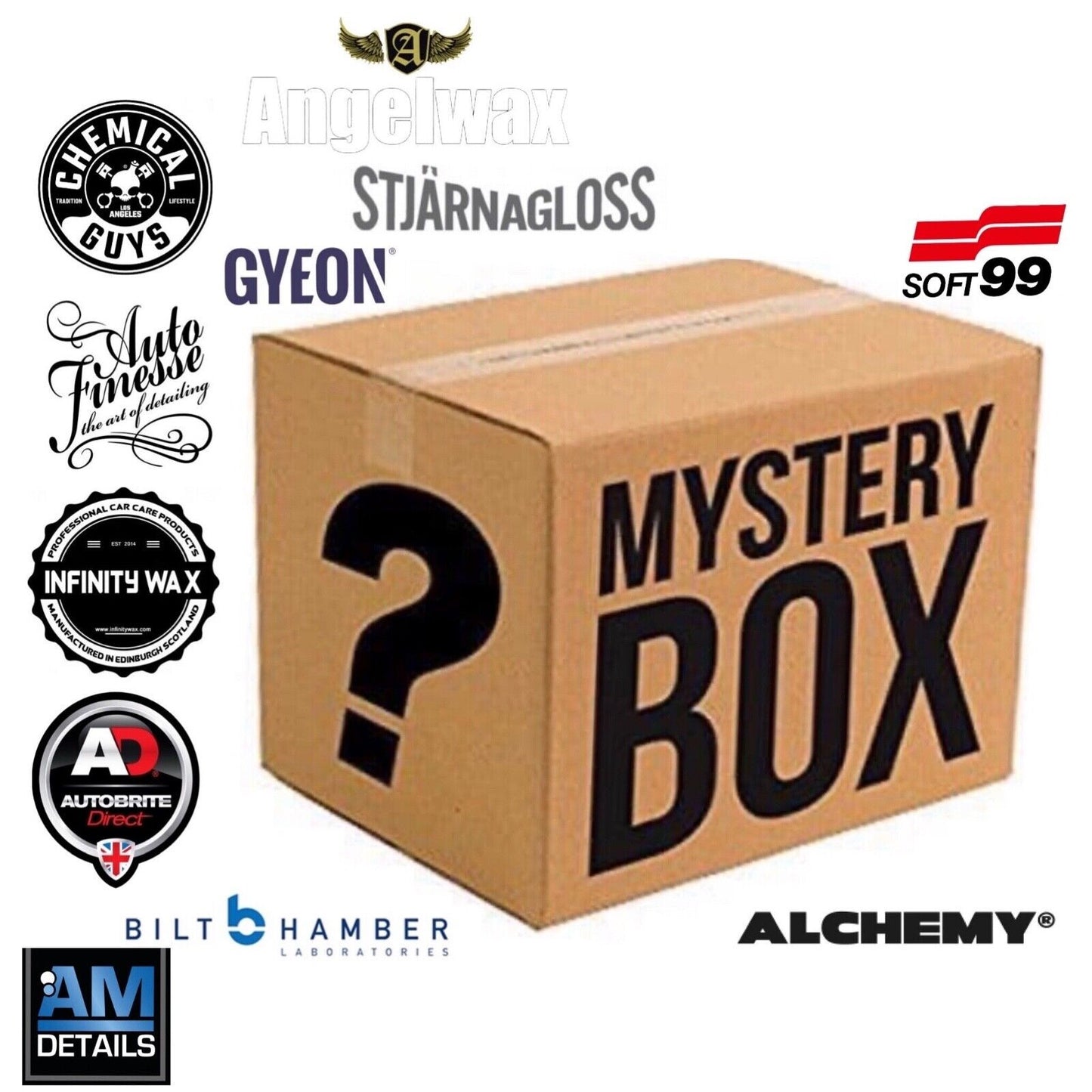 Car DETAILING GOODIE box various top brands will be included