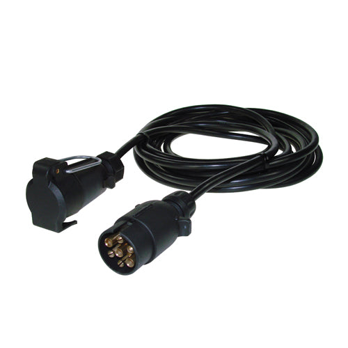 7 Pin 3m Straight Extension Lead (Plug To Socket)