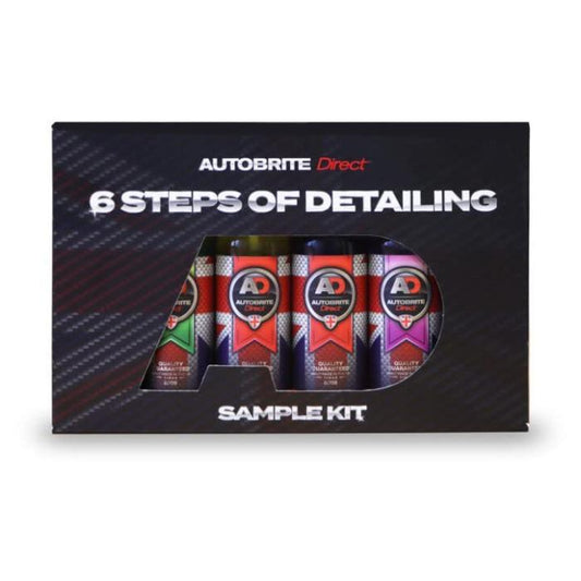 6 Steps Of Detailing Sample Kit