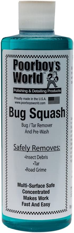 Poorboys Bug Squash With Trigger Road Salt Bug & Tar Remover Cleaner 473mL