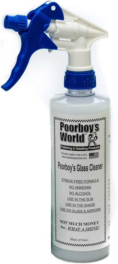 Poorboys World Glass Cleaner 473ml for Car and Home