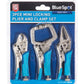 3 PCE MINI LOCKING PLIER AND CLAMP SET