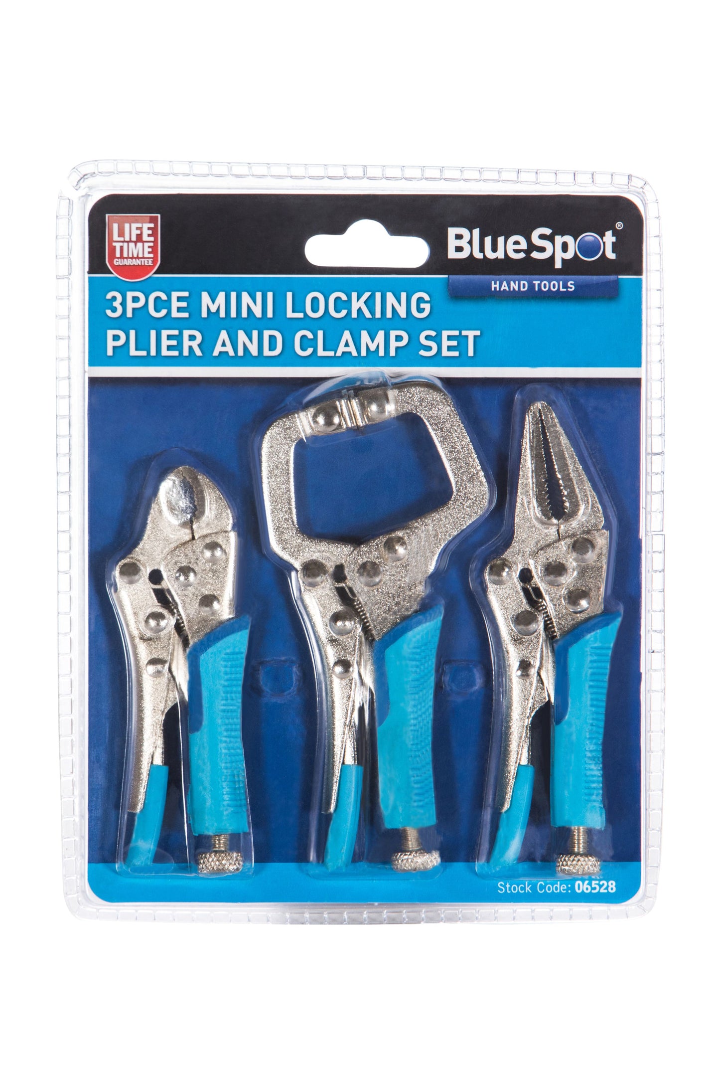 3 PCE MINI LOCKING PLIER AND CLAMP SET