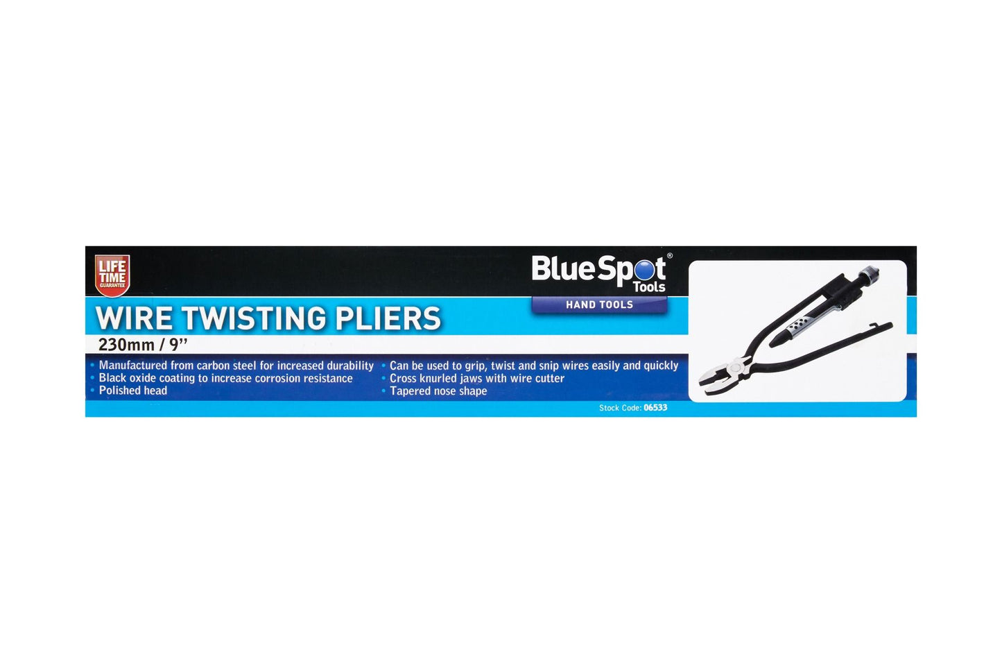 230MM (9") WIRE TWISTING PLIERS