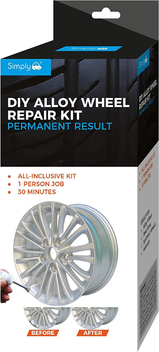 Simply Car DIY Alloy Wheel Repair Kit Permanent Results AWRK1