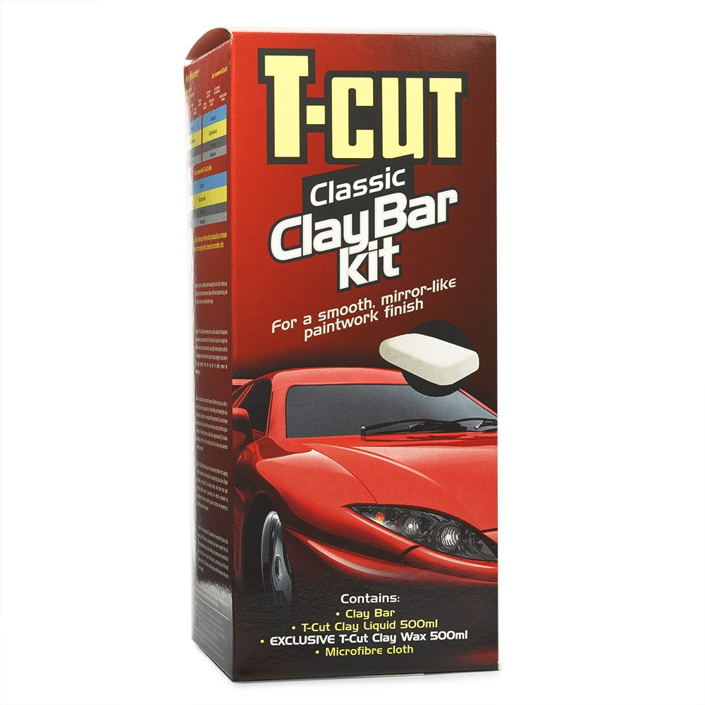 T Cut Classic CLAY BAR Kit Set Car Paint Bodywork Restorer Wax Polish Deep Shine