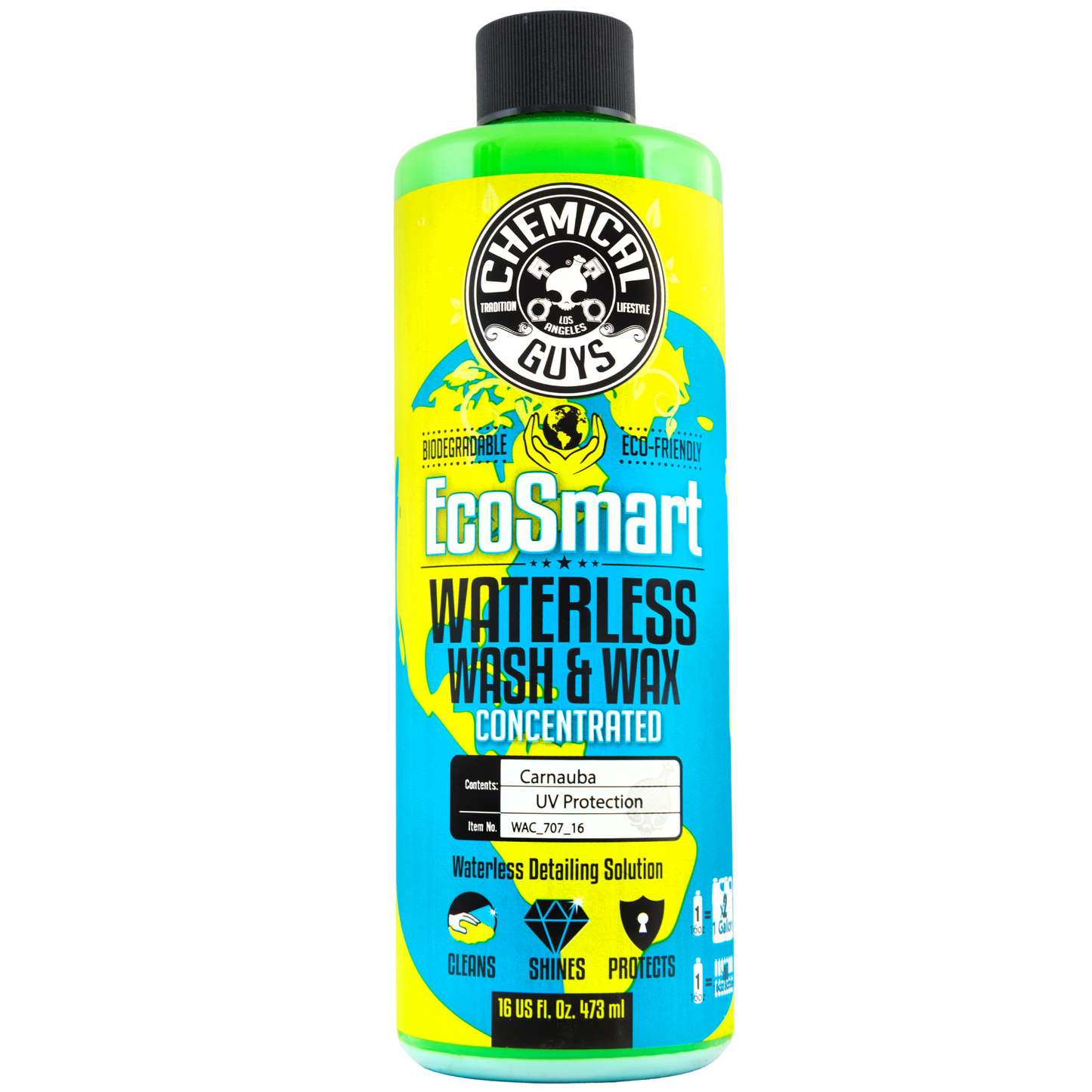 Chemical Guys EcoSmart - Hyper Concentrated Waterless Wash & Wax 16oz