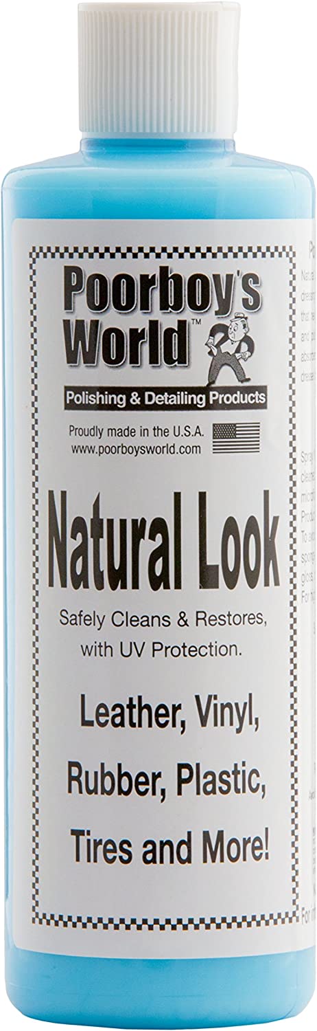 POORBOYS NATURAL LOOK 473ML - NATURAL LOOK INTERIOR VINYL AND PLASTIC DRESSING