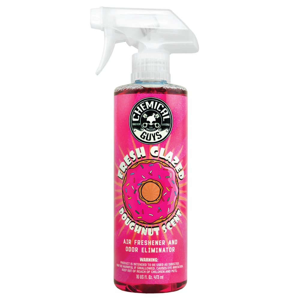 Chemical Guys Fresh Glazed Doughnut Premium Scent Air Freshener 16oz