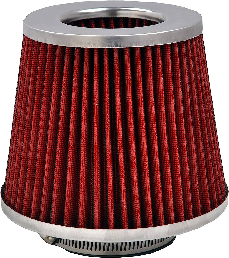 Simply - Red Mesh with Stainless Steel Universal Air Filter - AFU07 K&N Filter