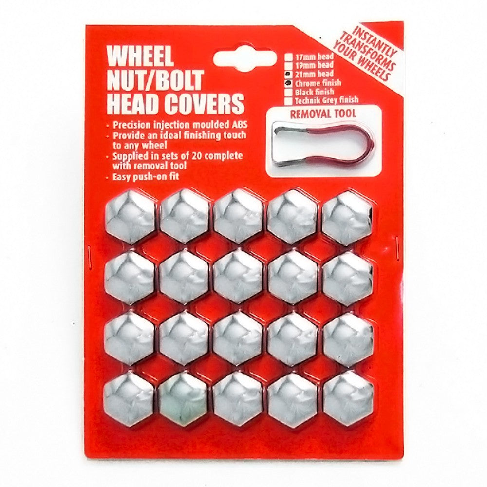 Chrome Bolt Covers